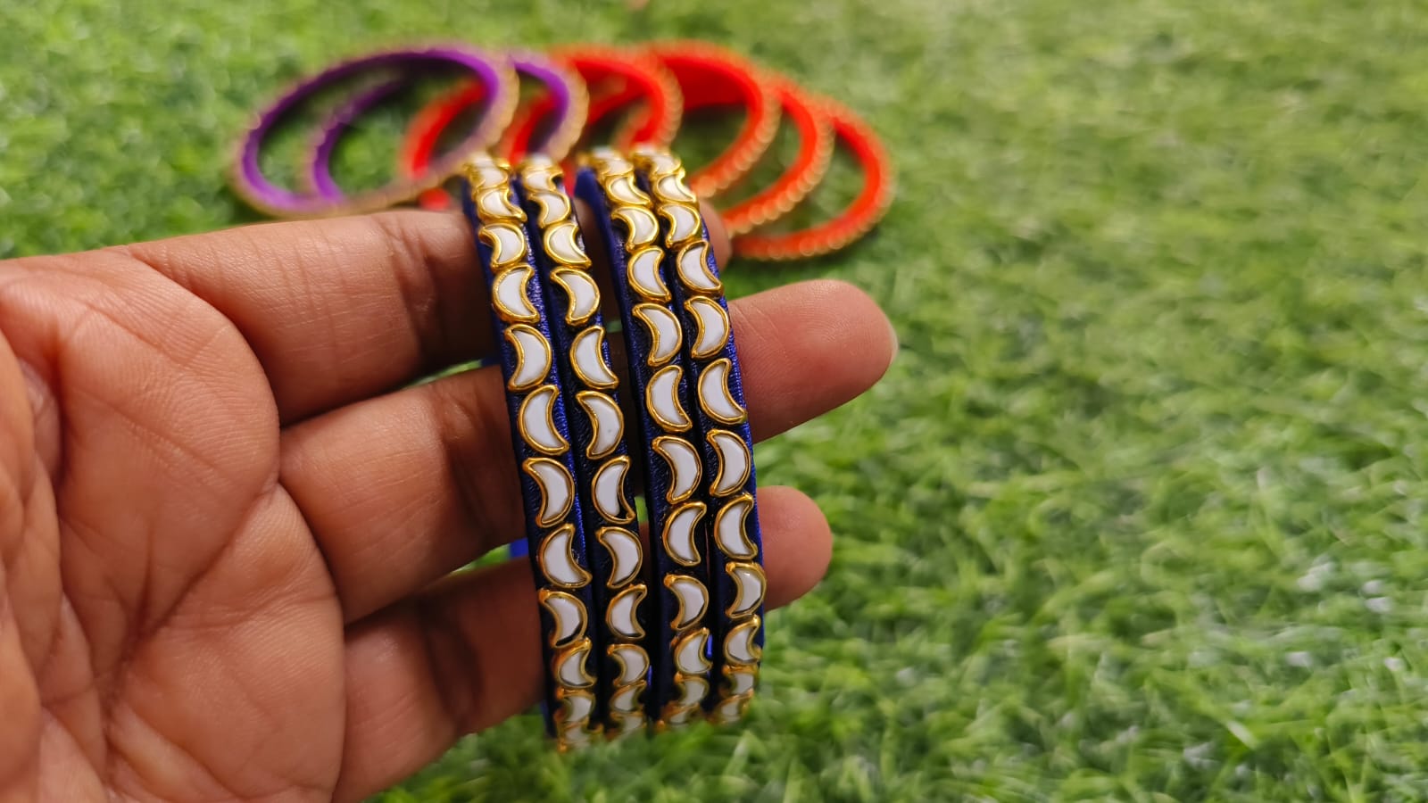 Customised Silk Thread Bangles