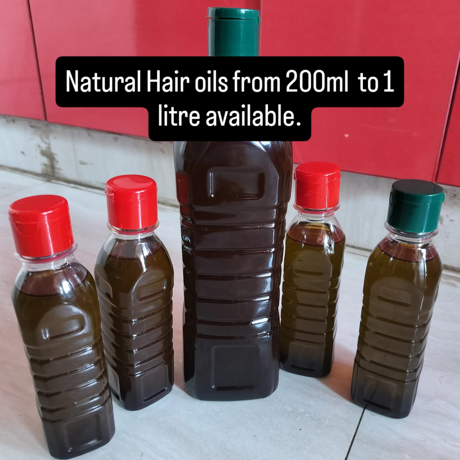 Home made Hair oil with 16 natural Ingredients