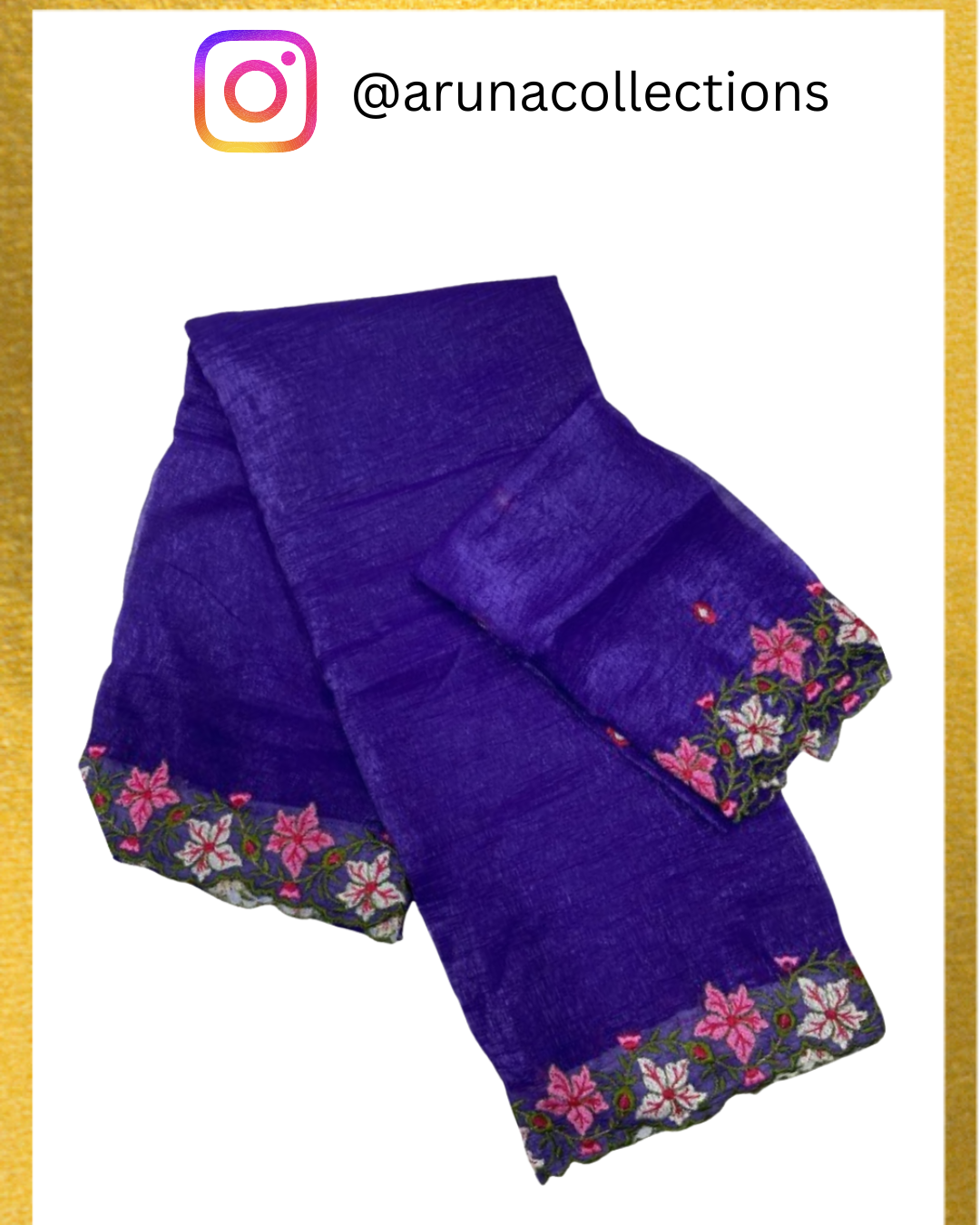 Pure Space Crunchy Saree