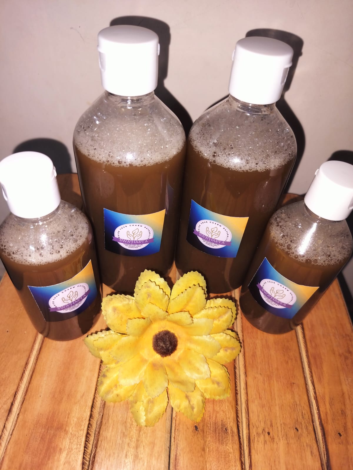 Herbal shampoo with 6 months shelf life 