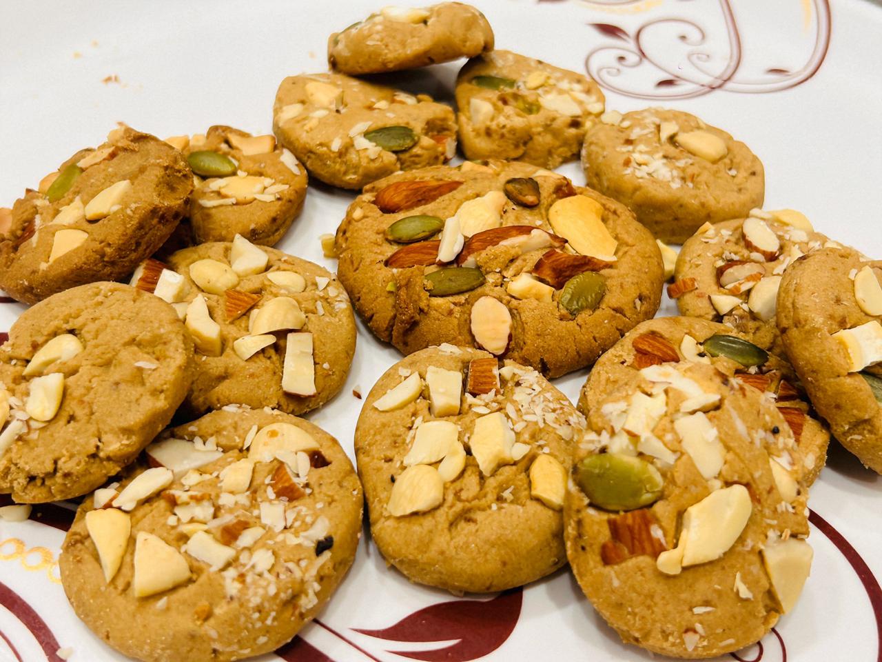 Millet cookies