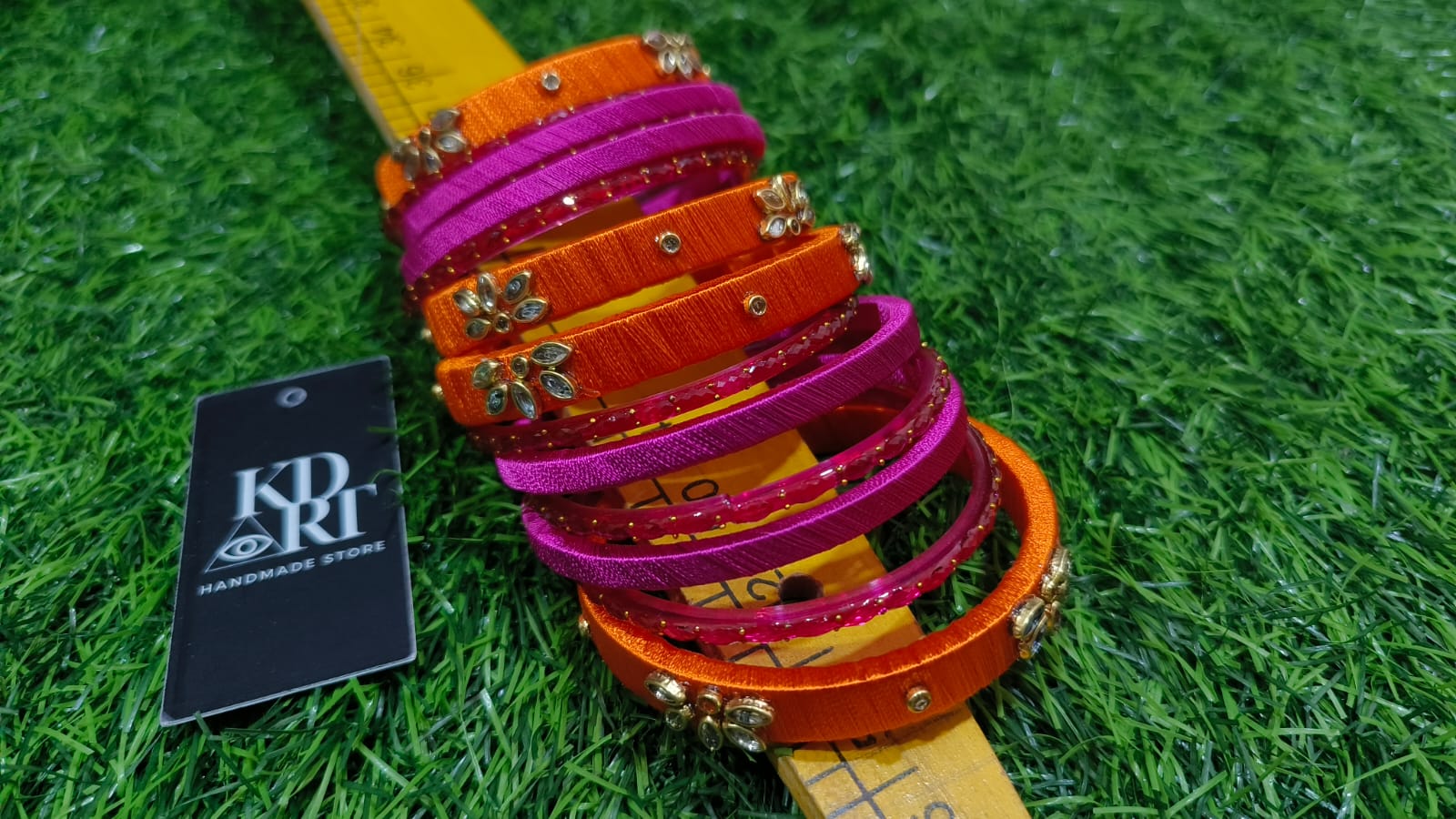 Customised Silk Thread Bangles