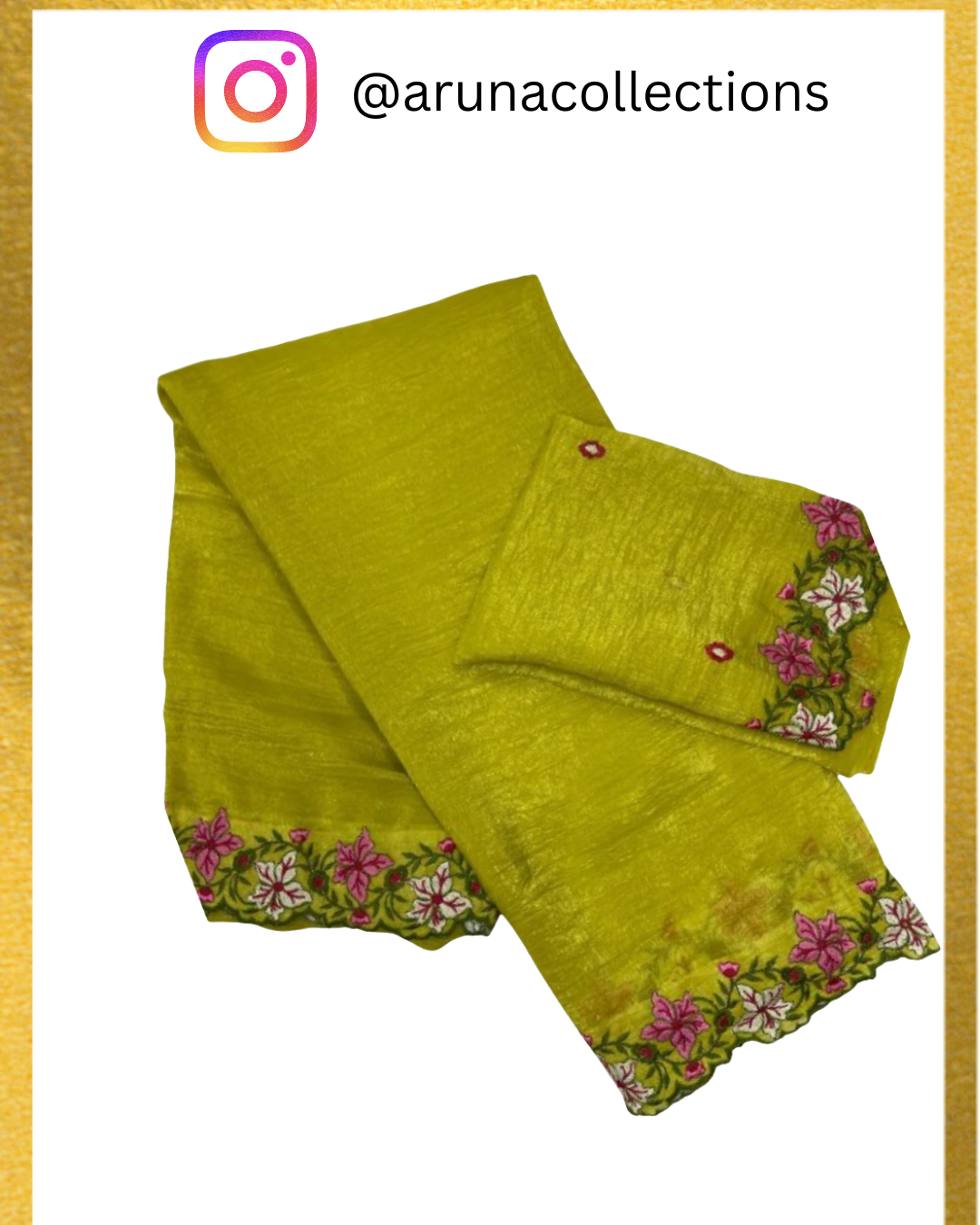 Pure Space Crunchy Saree